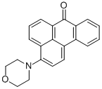 结构式 CAS# 299927-47-2, 3-吗啉基苯并蒽酮
