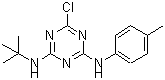 CAS#: 299929-72-9， 6-Chloro-N-(4-Methylphenyl)-N'-(2-Methyl-2-Propanyl)-1,3,5-Triazine-2,4-Diamine