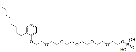 CAS#: 29994-44-3, 17-(Nonylphenoxy)-3,6,9,12,15-Pentaoxaheptadecan-1-Yl Dihydrogen Phosphate