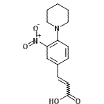 CAS#: 300541-92-8， (2E)-3-[3-Nitro-4-(1-Piperidinyl)Phenyl]Acrylic Acid