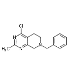 CAS#: 300552-41-4， 7-Benzyl-4-Chloro-2-Methyl-5,6,7,8-Tetrahydropyrido[3,4-d]Pyrimidine
