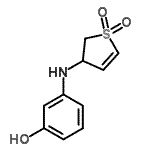 CAS#: 300556-52-9， 3-[(1,1-Dioxido-2,3-Dihydro-3-Thiophenyl)Amino]Phenol