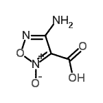 CAS#: 300586-80-5， 4-Amino-1,2,5-Oxadiazole-3-Carboxylic Acid 2-Oxide