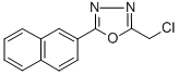 CAS#: 300665-29-6， 2-(Chloromethyl)-5-(2-Naphthyl)-1,3,4-Oxadiazole