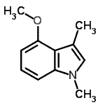 CAS#: 300679-77-0， 4-Methoxy-1,3-Dimethyl-1H-Indole