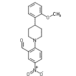 CAS#: 301134-94-1， 2-[4-(2-Methoxyphenyl)-1-Piperidinyl]-5-Nitrobenzaldehyde