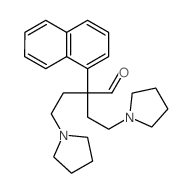 CAS#: 30120-86-6， 2-Naphthalen-1-Yl-4-Pyrrolidin-1-Yl-2-(2-Pyrrolidin-1-Ylethyl)Butanal