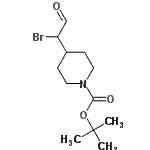 CAS#: 301221-63-6， 2-Methyl-2-Propanyl 4-(1-Bromo-2-Oxoethyl)-1-Piperidinecarboxylate