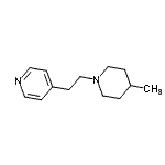 CAS#: 30131-18-1， 4-[2-(4-Methyl-1-Piperidinyl)Ethyl]Pyridine