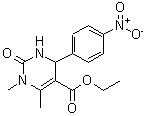 CAS#: 301319-39-1， Ethyl 1,6-Dimethyl-4-(4-Nitrophenyl)-2-Oxo-1,2,3,4-Tetrahydro-5-Pyrimidinecarboxylate