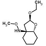 CAS#: 301651-24-1， (2S,3aS,7aR)-2-Ethoxy-N-Methoxyhexahydro-1-Benzofuran-3A(4H)-Amine