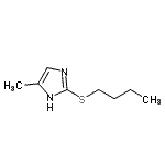 CAS#: 301857-45-4， 2-(Butylsulfanyl)-4-Methyl-1H-Imidazole