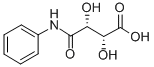 structure of CAS# 3019-58-7, (2R,3R)-Tartranilic Acid
