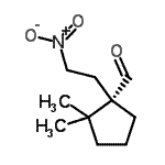 CAS#: 302338-13-2， (1S)-2,2-Dimethyl-1-(2-Nitroethyl)Cyclopentanecarbaldehyde