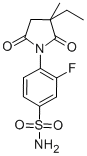 CAS 登录号:30280-07-0, 4-(3-乙基-3-甲基-2,5-二氧代吡咯烷-1-基)-3-氟苯磺酰胺
