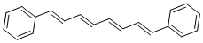 structure of CAS# 3029-40-1, 1,8-Diphenyl-1,3,5,7-Octatetraene;[(1E,3E,5E,7E)-8-Phenylocta-1,3,5,7-Tetraenyl]Benzene;Benzene, 1,1'-(1,3,5,7-Octatetraene-1,8-Diyl)Bis-, (All-E)-;St5412064
