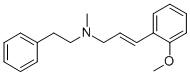 CAS 登录号：302910-87-8， N-[3-(2-甲氧基苯基)-2-丙烯基]-N-甲基-苯乙胺