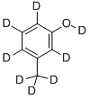 structure of CAS# 302911-90-6, 1,2,3,5-Tetradeuterio-4-deuteriooxy-6-(trideuteriomethyl)benzene