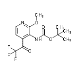 CAS#: 302934-00-5， 2-Methyl-2-Propanyl [2-Methoxy-4-(Trifluoroacetyl)-3-Pyridinyl]Carbamate