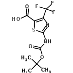 CAS#: 302963-97-9, 2-(Tert-Butoxycarbonylamino)-4-(Trifluoromethyl)Thiazole-5-Carboxylic Acid