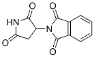 CAS 登录号：303-16-2， 2-(2,5-二氧代吡咯烷-3-基)异吲哚-1,3-二酮