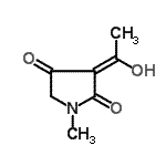 CAS#: 303081-90-5， (3Z)-3-(1-Hydroxyethylidene)-1-Methyl-2,4-Pyrrolidinedione