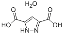 structure of CAS# 303180-11-2, 3,5-Pyrazoledicarboxylic Acid Monohydrate;1H-Pyrazole-3,5-Dicarboxylic Acid Monohydrate, 98%;1H-Pyrazole-3,5-Dicarboxylic Acid, Hydrate;PYRAZOLE-3,5-DICARBOXYLIC ACID MONOHYDRATE