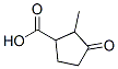 structure of CAS# 3033-53-2, 2-Methyl-3-Oxocyclopentane-1-Carboxylic Acid;2-Methyl-3-Oxo-Cyclopentane-1-Carboxylic Acid;2-Methyl-3-Oxo-1-Cyclopentanecarboxylic Acid;3-Keto-2-Methyl-Cyclopentane-1-Carboxylic Acid