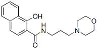 CAS 登录号：30367-05-6， 1-羟基-N-[3-(吗啉基)丙基]萘-2-甲酰胺