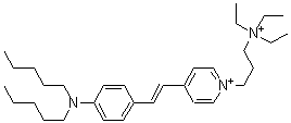 CAS#: 303727-66-4， 3-[4-[2-[4-(Dipentylamino)phenyl]ethenyl]pyridin-1-ium-1-yl]propyl-triethylazanium dibromide