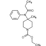 CAS#: 303983-36-0， Ethyl 4-Methyl-4-[Phenyl(Propionyl)Amino]-1-Piperidinecarboxylate