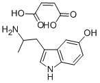 CAS#: 304-52-9， alpha-Methyl-5-Hydroxytryptamine Maleate