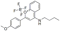 CAS#: 30411-66-6， 4-(Butylamino)-2-(4-Methoxyphenyl)-1-Benzopyrylium Tetrafluoroborate
