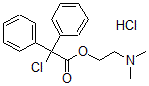 CAS#: 3042-75-9, 2-Dimethylaminoethyl 2-Chloro-2,2-Di(Phenyl)Acetate Hydrochloride
