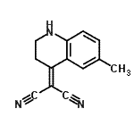 CAS#: 30430-68-3， (6-Methyl-2,3-Dihydro-4(1H)-Quinolinylidene)Malononitrile