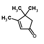 CAS#: 30434-65-2， 3,4,4-Trimethyl-2-Cyclopenten-1-One