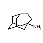 structure of CAS# 3048-63-3, Tricyclo[4.3.1.1<Sup>3,8</Sup>]Undecan-3-Amine;3-Aminohomoadamantane;Tricyclo[4.3.1.1]undecan-3-amine;tricyclo[4.3.1.1<3,8>]undec-3-ylamine