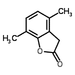 CAS#: 30531-62-5， 4,7-Dimethyl-1-Benzofuran-2(3H)-One