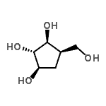 CAS#: 305384-24-1， (1R,2S,3S,4R)-4-(Hydroxymethyl)-1,2,3-Cyclopentanetriol