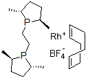 structure of CAS# 305818-67-1, (+)-1,2-Bis((2R,5R)-2,5-Dimethylphospholano)Ethane(Cyclooctadiene)Rhodium (I) Tetrafluoroborate;(+)-1,2-Bis((2R,5R)-2,5-Dimethylphospholano)Ethane(1,5-Cyclooctadiene)Rhodium(I) Tetrafluoroborate, 98+% (R,R)-Me-BPE-Rh;(+)-1,2-Bis((2R,5R)-2,5-Dimethylphospholano)Ethane(Cyclooctadiene)Rhodium(I)Tetrafluoroborate,98+%(R,R)-Me-BPE-Rh;(+)-1,2-BIS((2R,5R)-2,5-DIMETHYLPHOSPHOLANO)ETHANE(CYCLOOCTADIENE)RHODIUM (I) TETRAFLUOROBORATE