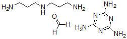 CAS#: 30584-00-0， Formaldehyde, polymer with N-(3-aminopropyl)-1,3-propanediamine and1,3,5-triazine-2,4,6-triamine