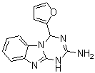 structure of CAS# 305851-85-8, 4-(2-Furyl)-1,4-Dihydro[1,3,5]Triazino[1,2-a]Benzimidazol-2-Amine;4-(2-Fury<wbr>l)-1,4-di<wbr>hydro[1,3<wbr>,5]triazi<wbr>no-[1,2-a<wbr>]benzimid<wbr>azol-2-am<wbr>ine;4-(2-fury<wbr>l)-1H,4H-<wbr>1,3,5-tri<wbr>azino[3,2<wbr>-a]benzim<wbr>idazole-2<wbr>-ylamine;4-(furan-<wbr>2-yl)-1,4<wbr>-dihydro[<wbr>1,3,5]tri<wbr>azino[1,2<wbr>-a]benzim<wbr>idazol-2-<wbr>amine