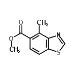 CAS#: 306276-79-9， Methyl 4-Methyl-1,3-Benzothiazole-5-Carboxylate