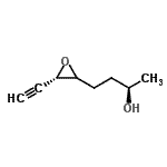 CAS#: 306734-43-0， (2R)-4-[(3S)-3-Ethynyl-2-Oxiranyl]-2-Butanol
