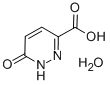 structure of CAS# 306934-80-5, 6-Oxo-1,6-Dihydropyridazine-3-Carboxylic Acid Monohydrate;3-Pyridazinecarboxylicacid,1,6-Dihydro-6-Oxo-,Monohydrate(9CI);1,6-Dihydro-6-Oxopyridazine-3-Carboxylic Acid Monohydrate;6-OXO-1,6-DIHYDROPYRIDAZINE-3-CARBOXYLIC ACID MONOHYDRATE