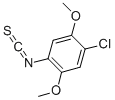 structure of CAS# 306935-82-0, 4-Chloro-2,5-Dimethoxyphenyl Isothiocyanate;Benzene, 1-Chloro-4-Isothiocyanato-2,5-Dimethoxy- (9CI);Benzene, 1-Chloro-4-Isothiocyanato-2,5-Dimethoxy-;4-CHLORO-2,5-DIMETHOXYPHENYL ISOTHIOCYANATE