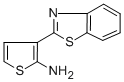 structure of CAS# 306936-47-0, 3-(1,3-Benzothiazol-2-Yl)Thiophen-2-Amine;3-(1,3-BENZOTHIAZOLE-2-YL)THIOPHENE-2-AMINE;3-(1,3-Benzothiazol-2-Yl)Thiophene-2-Amine;3-(1,3-BENZOTHIAZOL-2-YL)THIOPHEN-2-AMINE