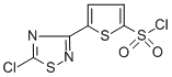 structure of CAS# 306937-21-3, 5-(5-Chloro-1,2,4-Thiadiazol-3-Yl)Thiophene-2-Sulfonyl Chloride;2-(5-CHLORO-1,2,4-THIADIAZOL-3-YL)THIOPHENE-5-SULPHONYL CHLORIDE;5-(5-CHLORO-1,2,4-THIADIAZOL-3-YL)THIOPHENE-2-SULFONYL CHLORIDE
