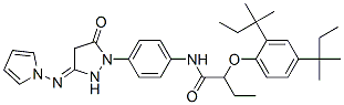 CAS#: 30707-78-9， 2-[2,4-Bis(1,1-Dimethylpropyl)Phenoxy]-N-[4-(4,5-Dihydro-5-Oxo-3-Pyrrolizino-1H-Pyrazole-1-Yl)Phenyl]Butanamide