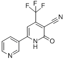 CAS#: 308088-11-1， 2-Oxo-6-Pyridin-3-Yl-4-(Trifluoromethyl)-1,2-Dihydropyridine-3-Carbonitrile